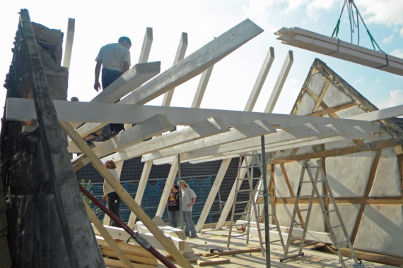 Dachsanierungen von Holzbau Bauer in Obersontheim