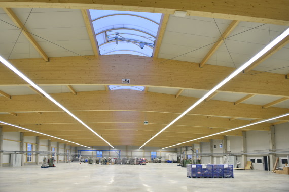 Gewerbebau von Holzbau Bauer in Obersontheim