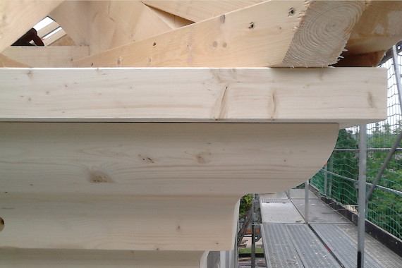 Dachstuhl von Holzbau Bauer in Obersontheim